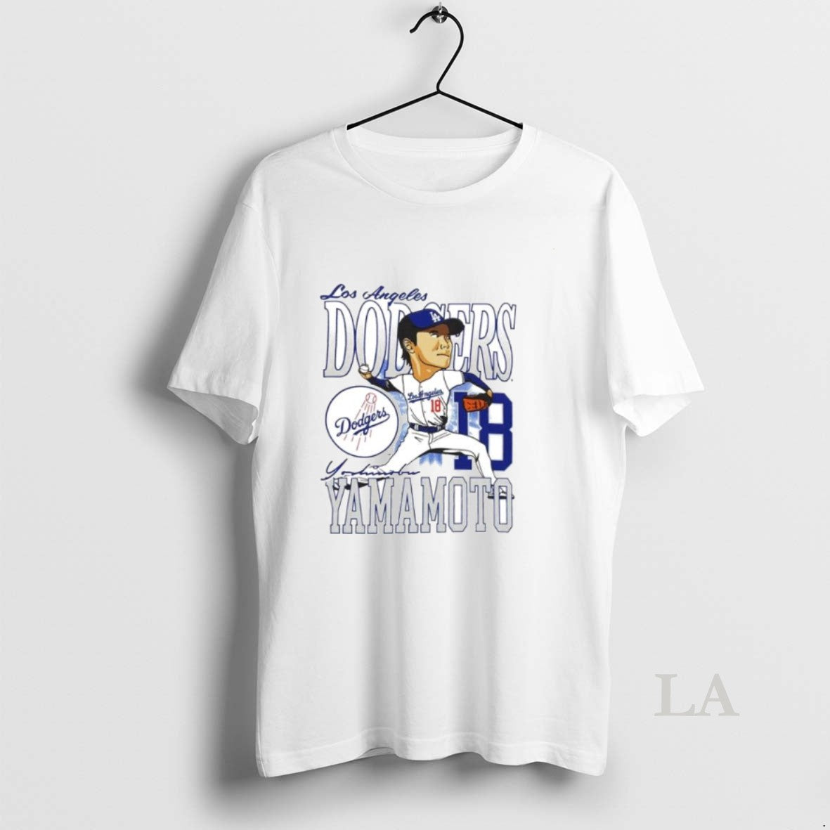 Original Yoshinobu Yamamoto Mlb Los Angeles Dodgers Caricature Ornaments T-Shirts, Hoodie, Sweatshirt | InkNestWear.com