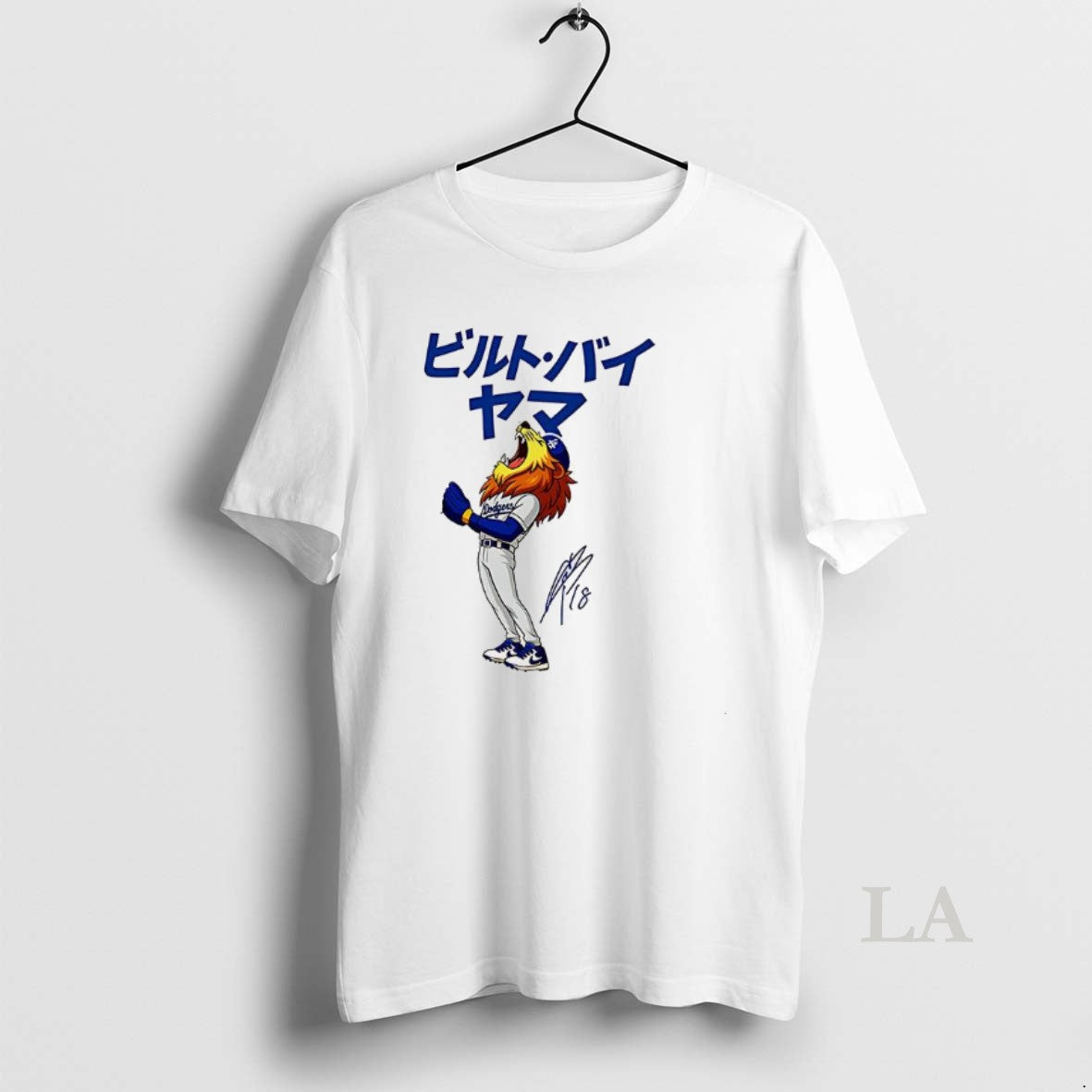 Original Yoshinobu Yamamoto Mvp 2025 Dodgers Anime Lion Signature T-Shirts, Hoodie, Sweatshirt | InkNestWear.com
