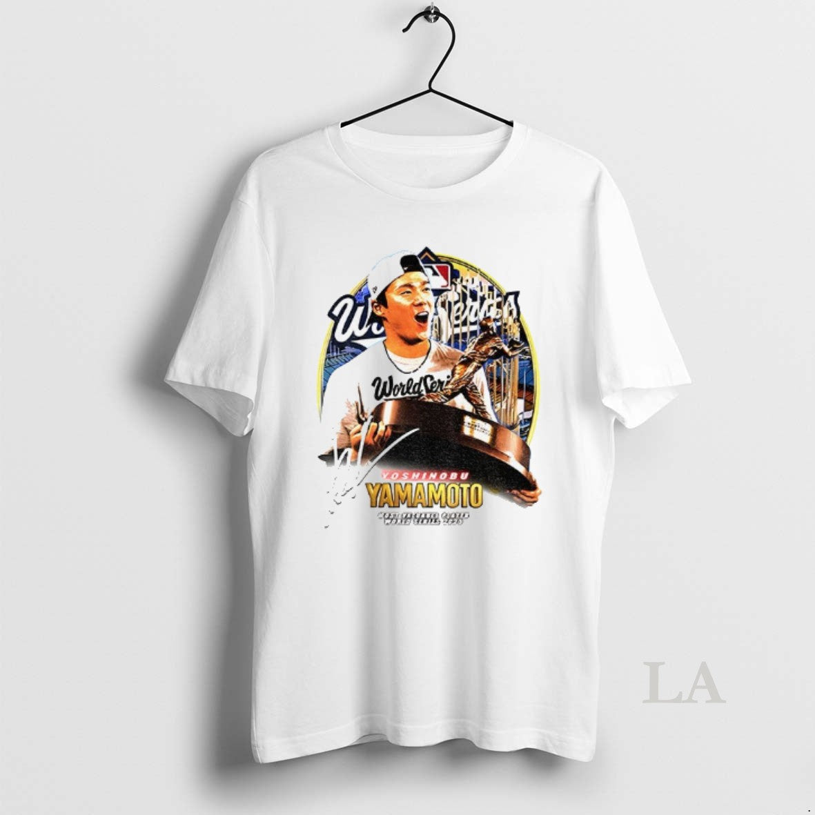 Original Yoshinobu Yamamoto Mvp Most Valuegue Player World Series 2025 Mlb Signature T-Shirts, Hoodie, Sweatshirt