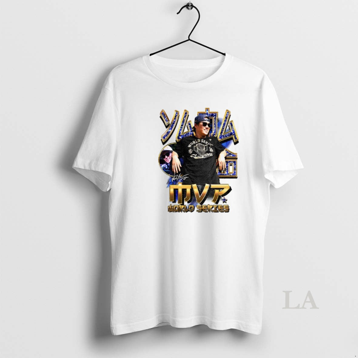 Original Yoshinobu Yamamoto Mvp World Series Signature T-Shirts, Hoodie, Sweatshirt | InkNestWear.com