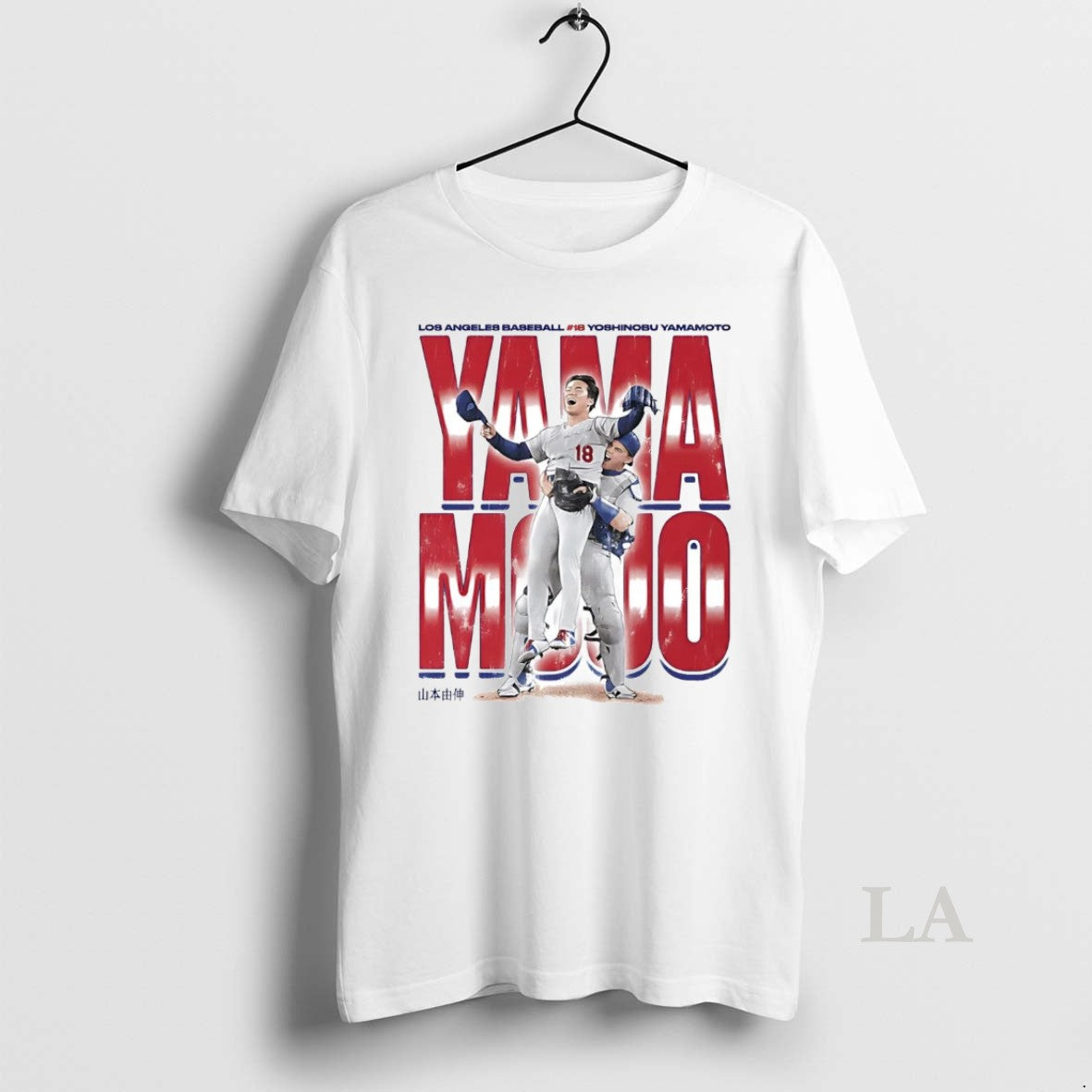 Original Yoshinobu Yamamoto Yama Mojo Los Angeles Dodgers T-Shirts, Hoodie, Sweatshirt | InkNestWear.com