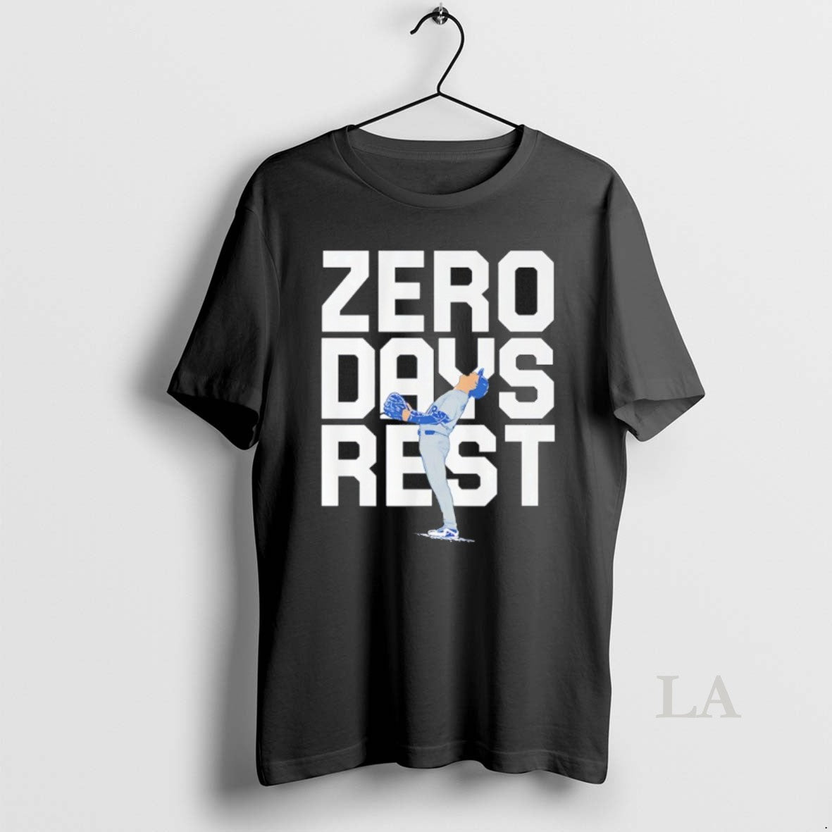 Original Yoshinobu Yamamoto Zero Days Rest Los Angeles Dodgers T-Shirts, Hoodie, Sweatshirt | InkNestWear.com