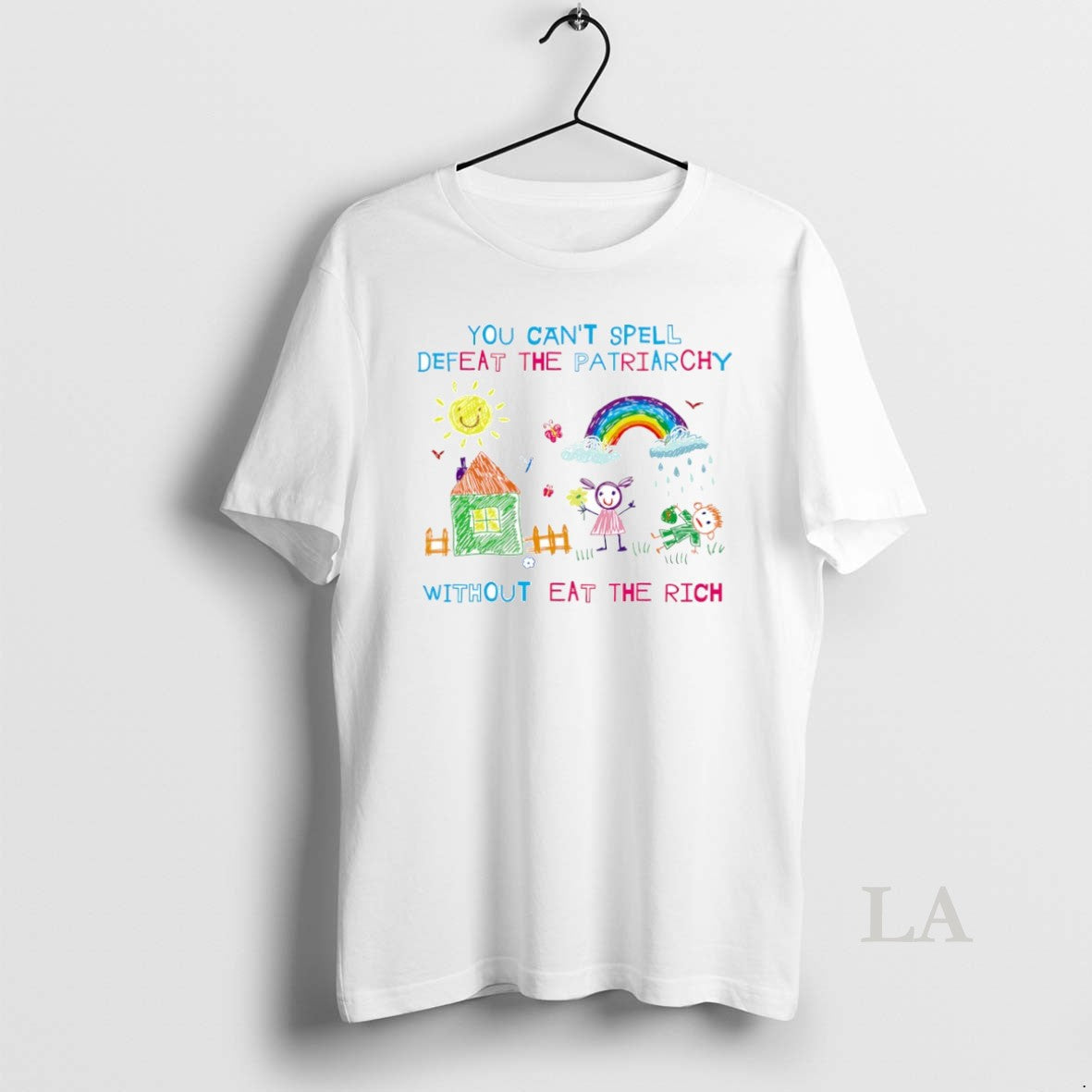 Original You Cant Spell Defeat The Patriarchy Without Eat The Rich Circle T-Shirts, Hoodie, Sweatshirt | InkNestWear.com