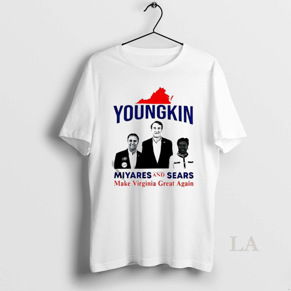 Original Youngkin Miyares And Sears Make Virginia Great Again Politics T-Shirts, Hoodie, Sweatshirt | InkNestWear.com