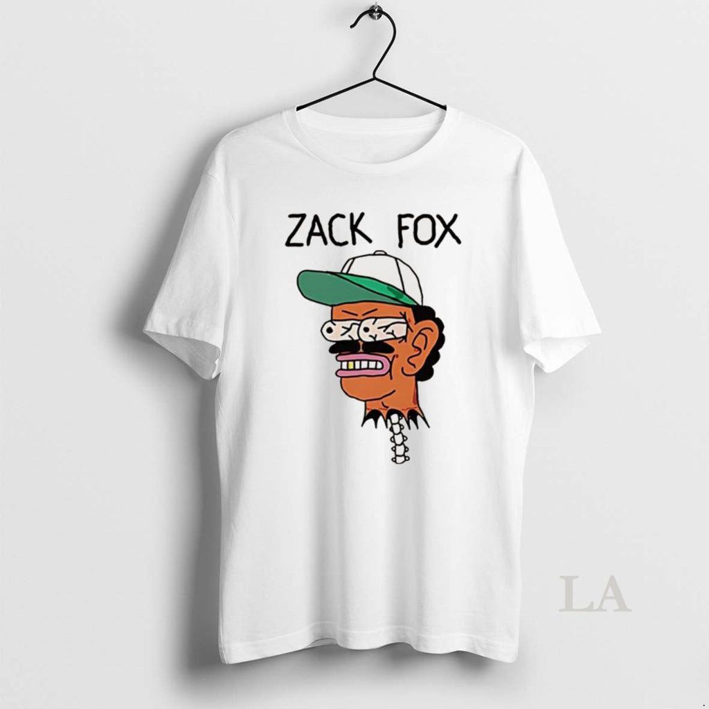 Original Zack Fox Head Bug Eyed Logo T-Shirts, Hoodie, Sweatshirt | InkNestWear.com