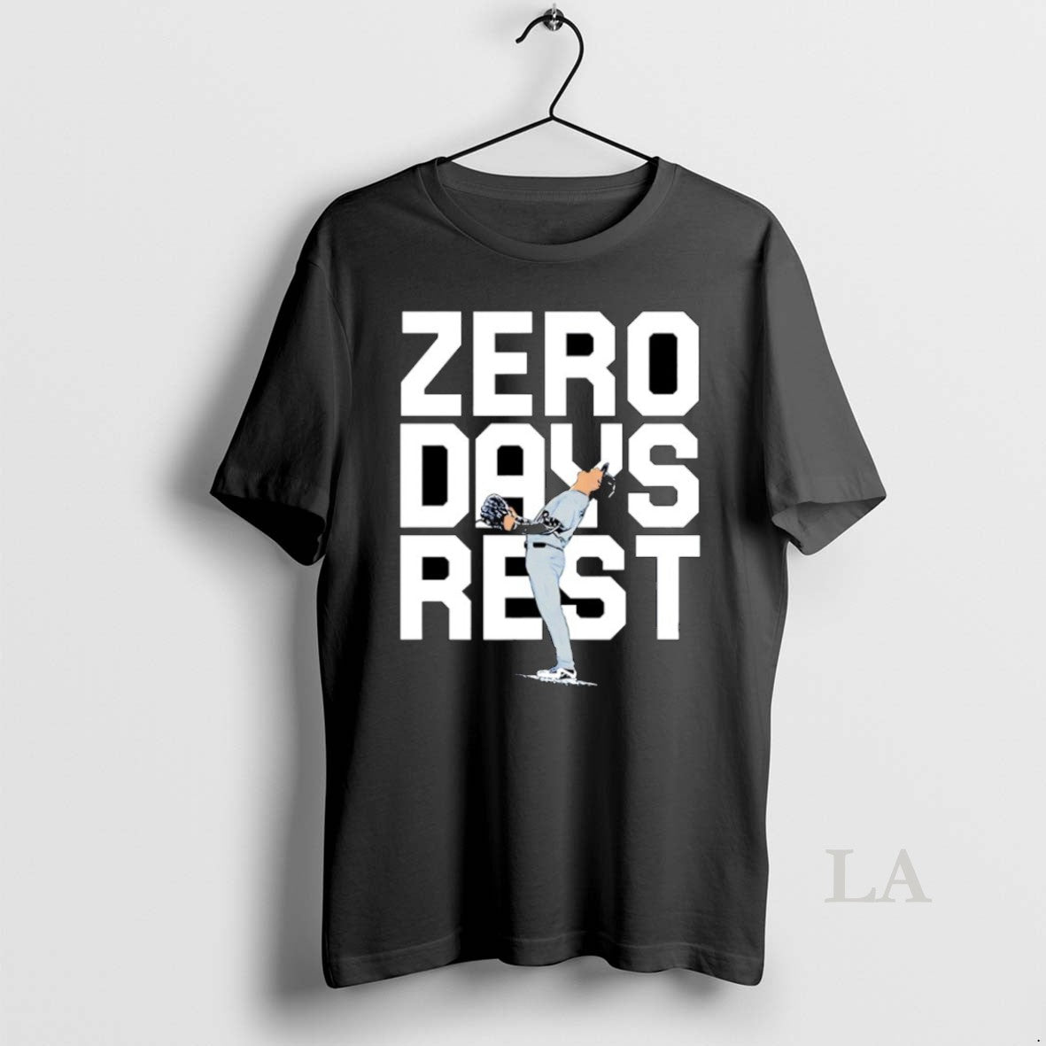 Original Zero Days Rest Yoshinobu Yamamoto Player Los Angeles Dodgers Mlb T-Shirts, Hoodie, Sweatshirt | InkNestWear.com