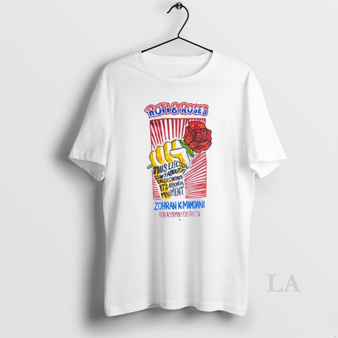 Original Zohran Kwame Mamdani Roti And Roses T-Shirts, Hoodie, Sweatshirt | InkNestWear.com