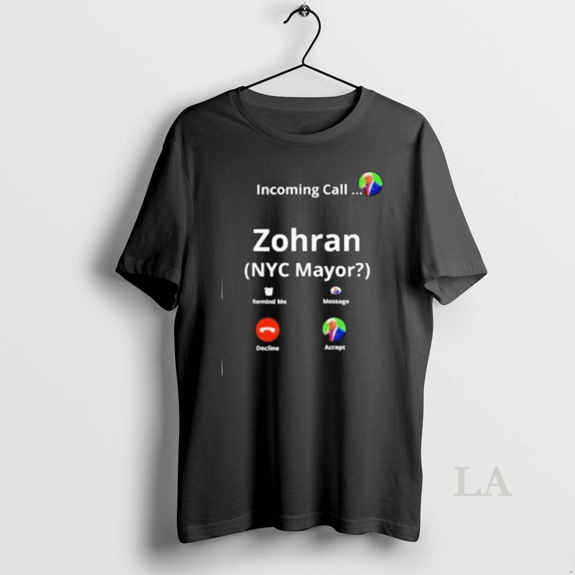 Original Zohran Mamdani For Nyc Mayor Funny Fake Call Screen Graphic Long Sleve T-Shirts, Hoodie, Sweatshirt