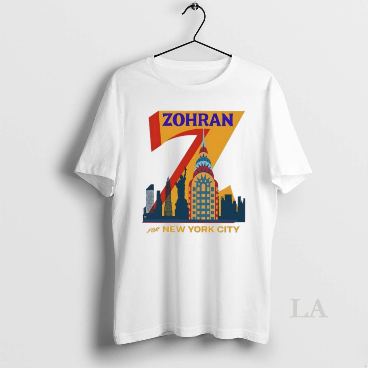 Original Zohran Mamdani Zohran For New York City Skyline Graphic T-Shirts, Hoodie, Sweatshirt | InkNestWear.com