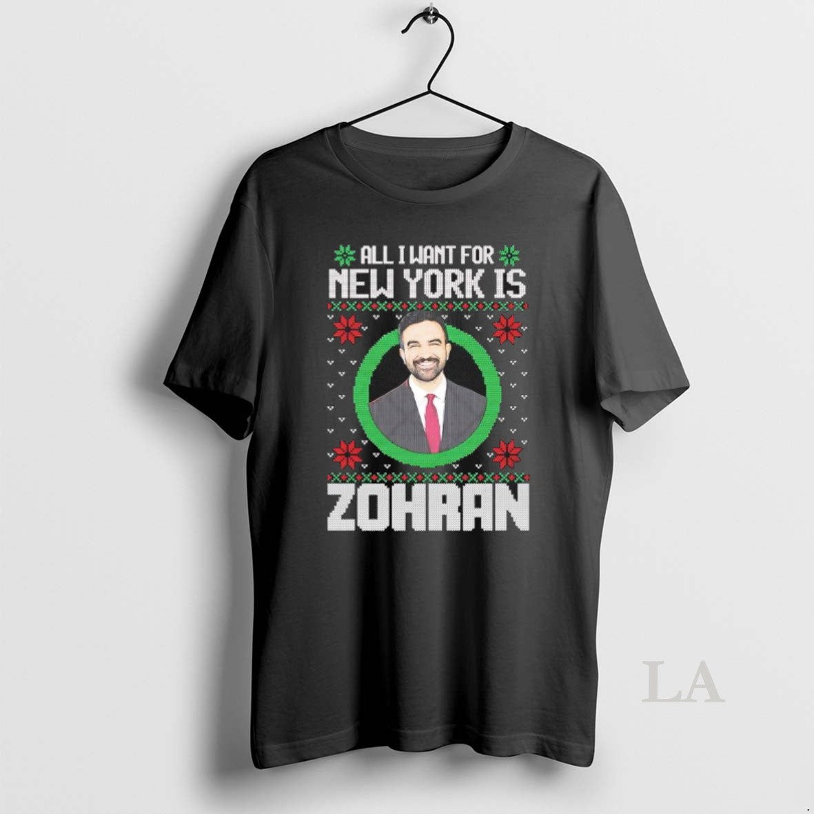 Original Zohran Mamdani All I Want For New York Is Zohran Christmas Ugly T-Shirts, Hoodie, Sweatshirt | InkNestWear.com