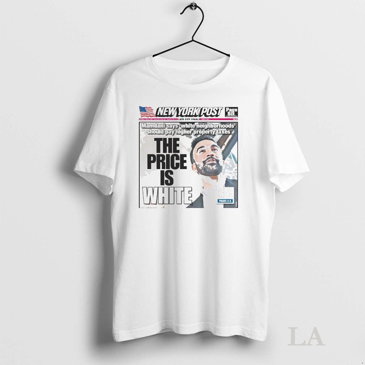 Original Zohran Mamdani White Neighborhoods The Price Is White T-Shirts, Hoodie, Sweatshirt | InkNestWear.com