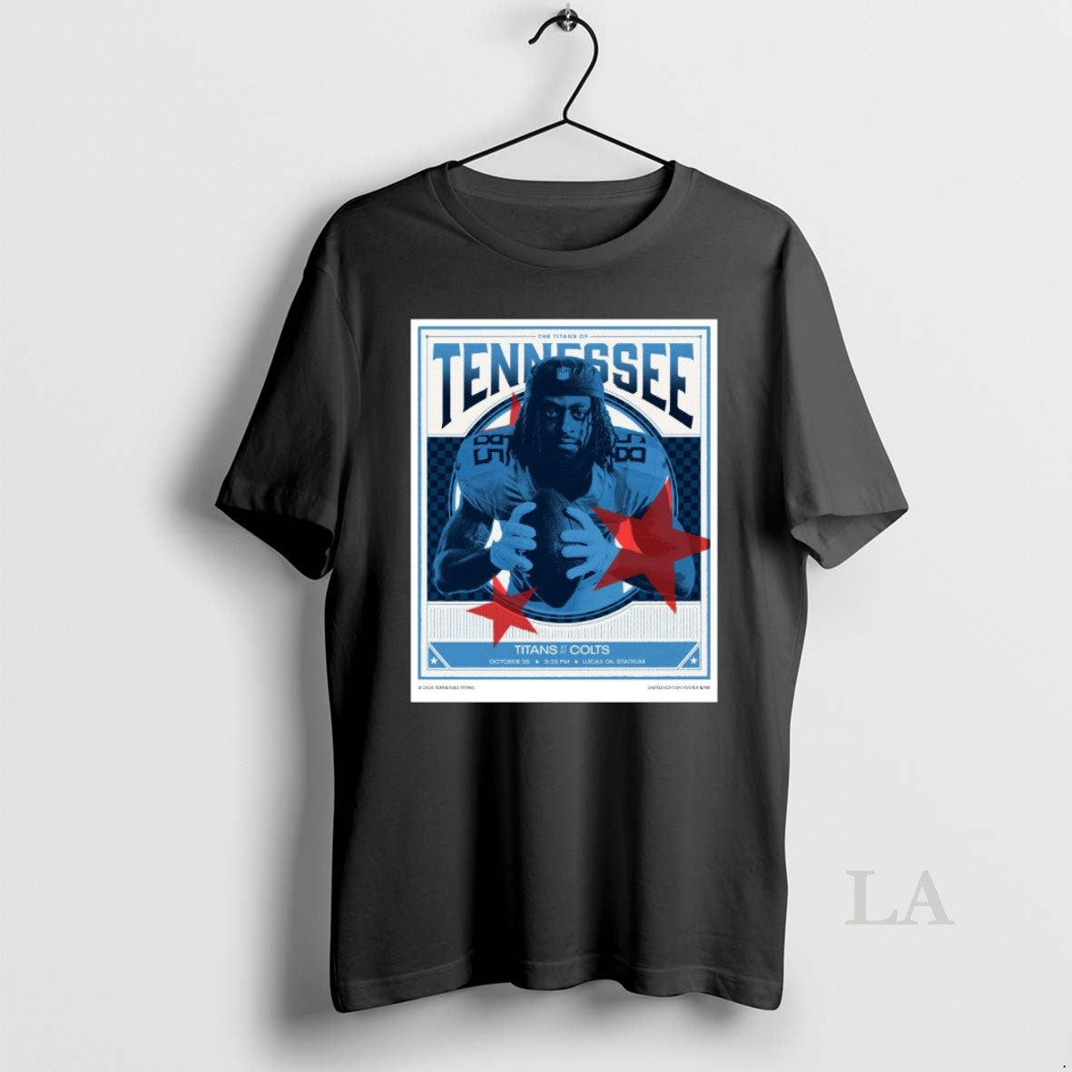 Original Dbvlil8b The Titans Of Tennessee Titans At Colts October 26 2025 Lucas Oil Stadium T-Shirts, Hoodie, Sweatshirt