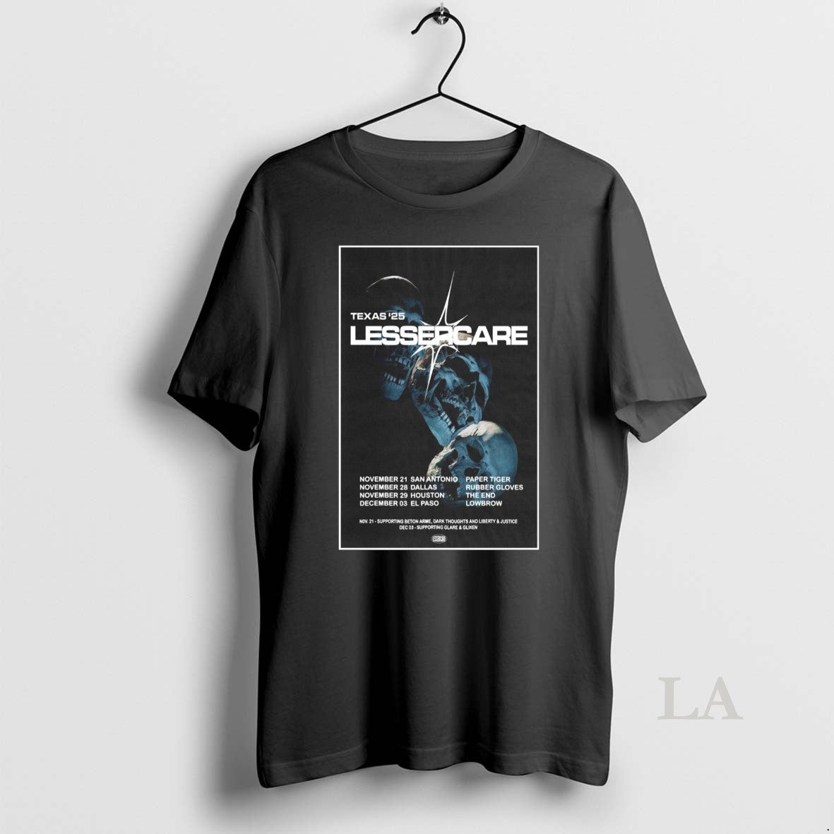 Original Lessercare Texas 2025 T-Shirts, Hoodie, Sweatshirt | InkNestWear.com