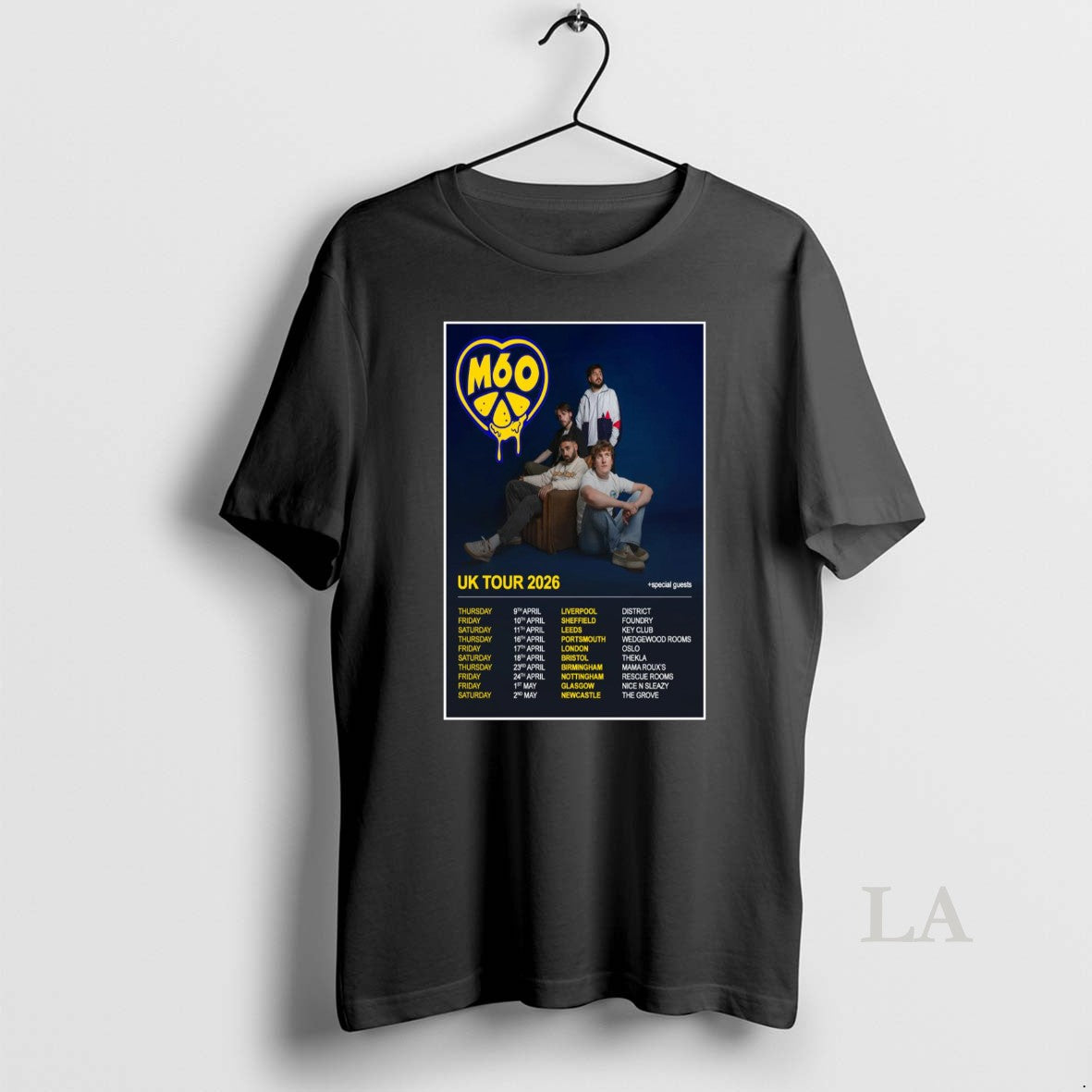 Original M60 Uk Tour 2026 T-Shirts, Hoodie, Sweatshirt | InkNestWear.com