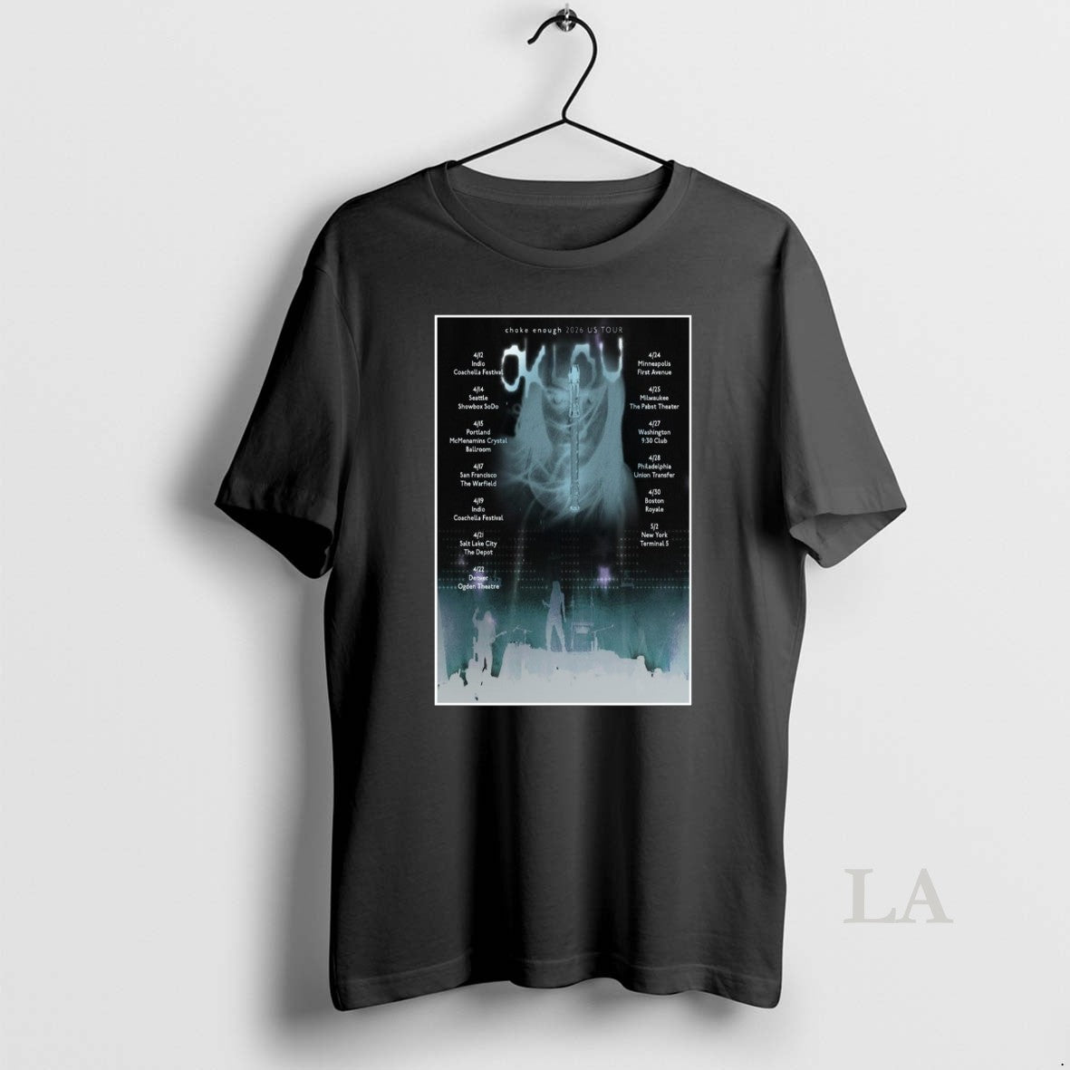 Original Oklou Choke Enough 2026 Us Tour T-Shirts, Hoodie, Sweatshirt | InkNestWear.com