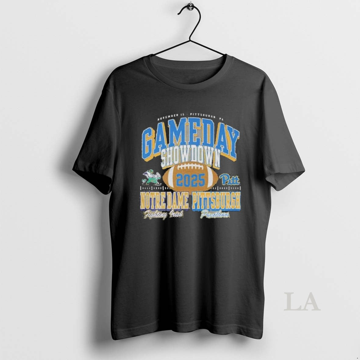 Original Pitt Panthers Football Vs Notre Dame Fighting Irish Nov 15 2025 Pittsburgh Pa Gameday T-Shirts, Hoodie, Sweatshirt