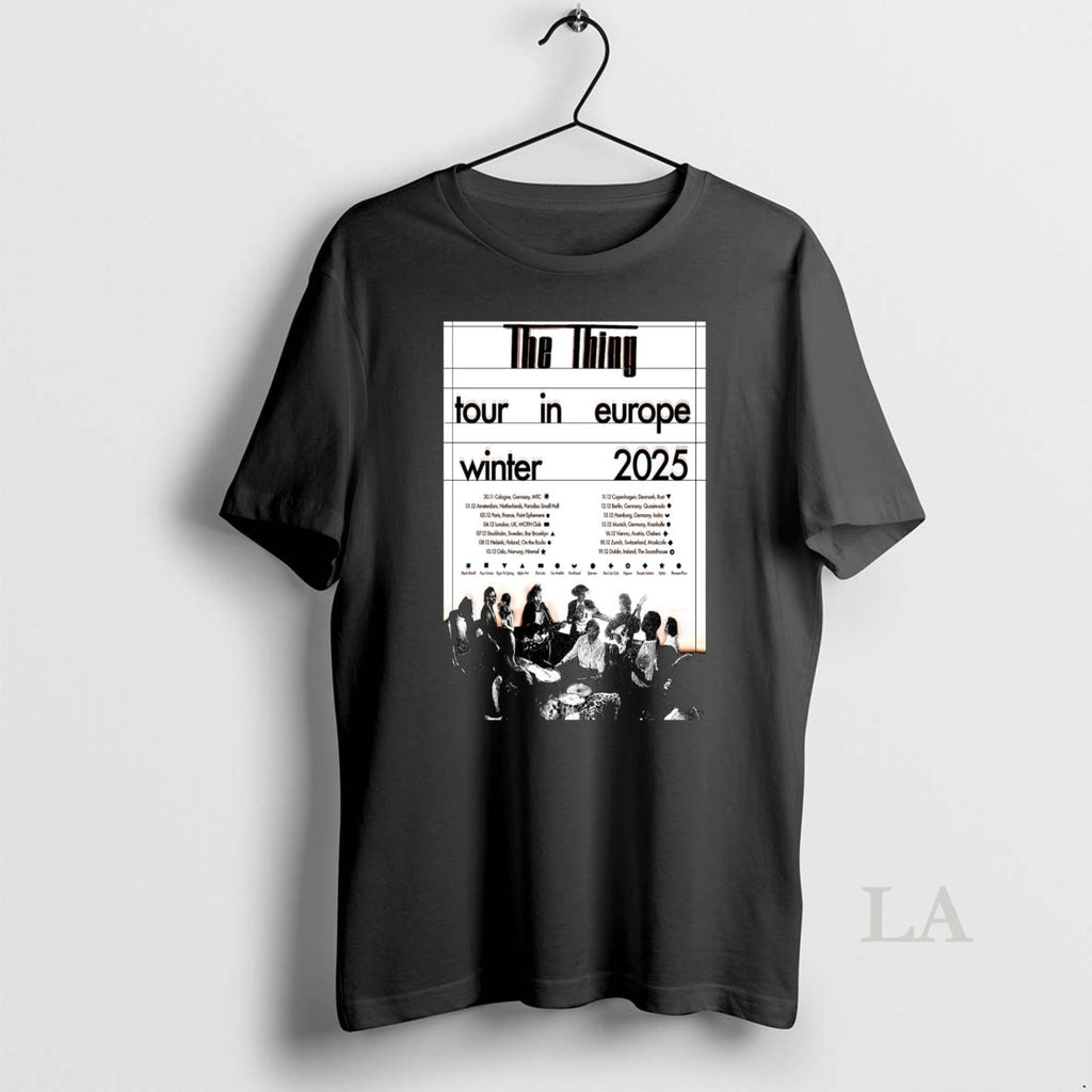 Original The Thing Tour Europe Winter 2025 T-Shirts, Hoodie, Sweatshirt | InkNestWear.com