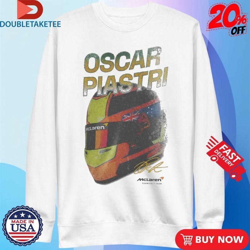 Oscar Piastri MClaren F1 Team Signature Shirts