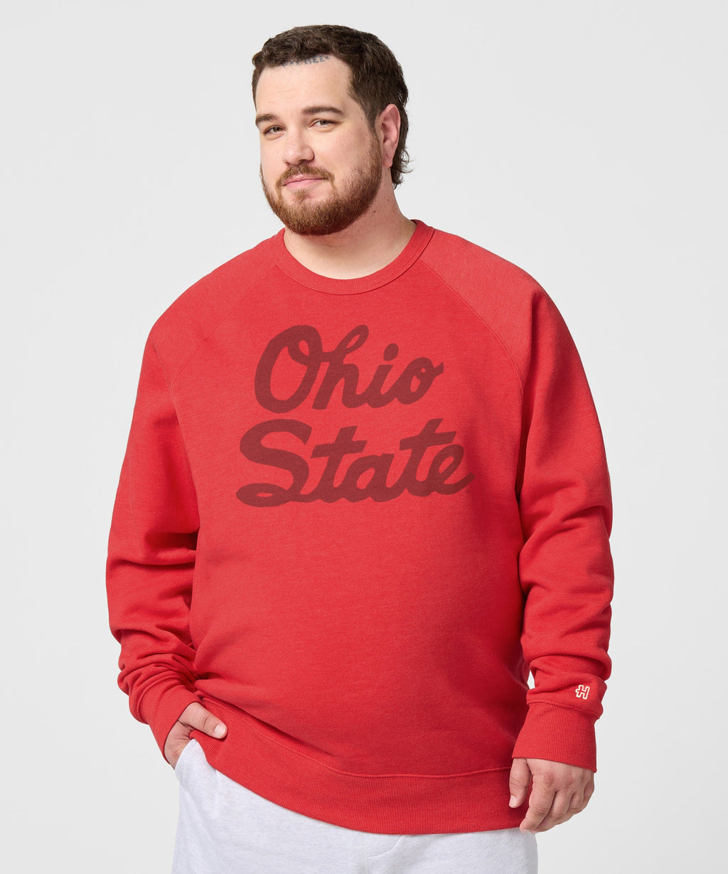 OSU 1942 All Scarlet Crewneck