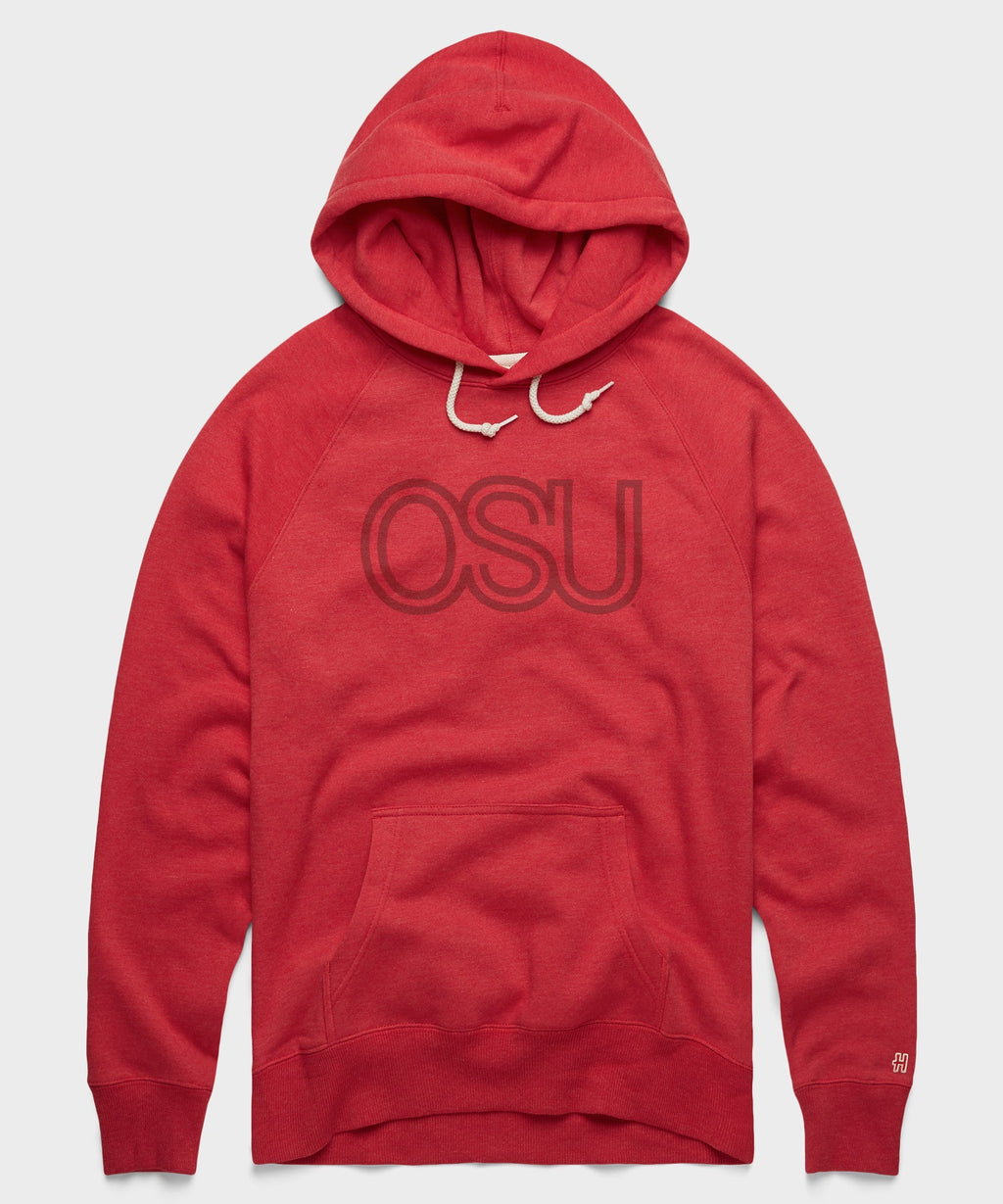 OSU Hoodie All Scarlet