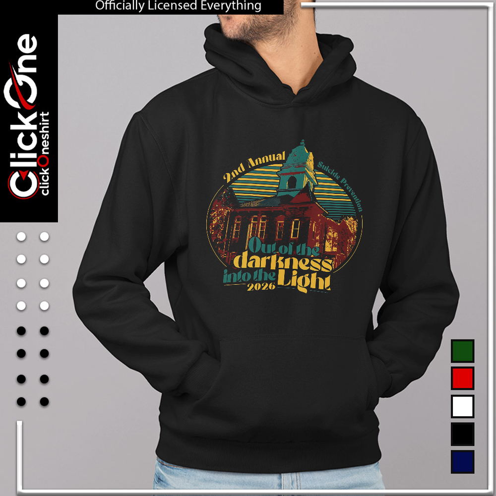 Out of the Darkness into the light 2026 shirt