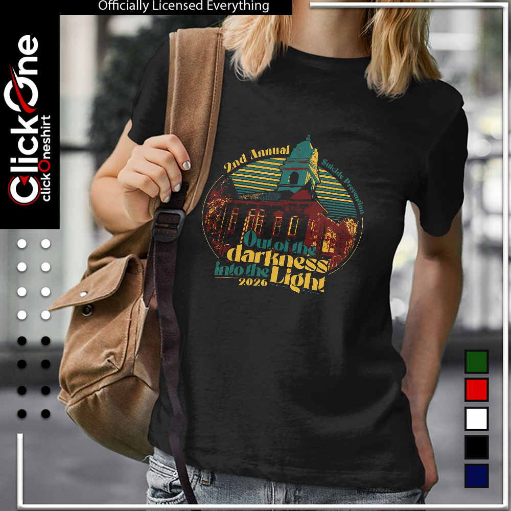 Out of the Darkness into the light 2026 shirt
