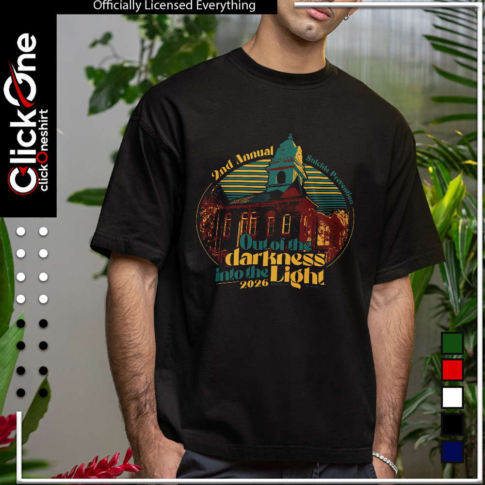 Out of the Darkness into the light 2026 shirt