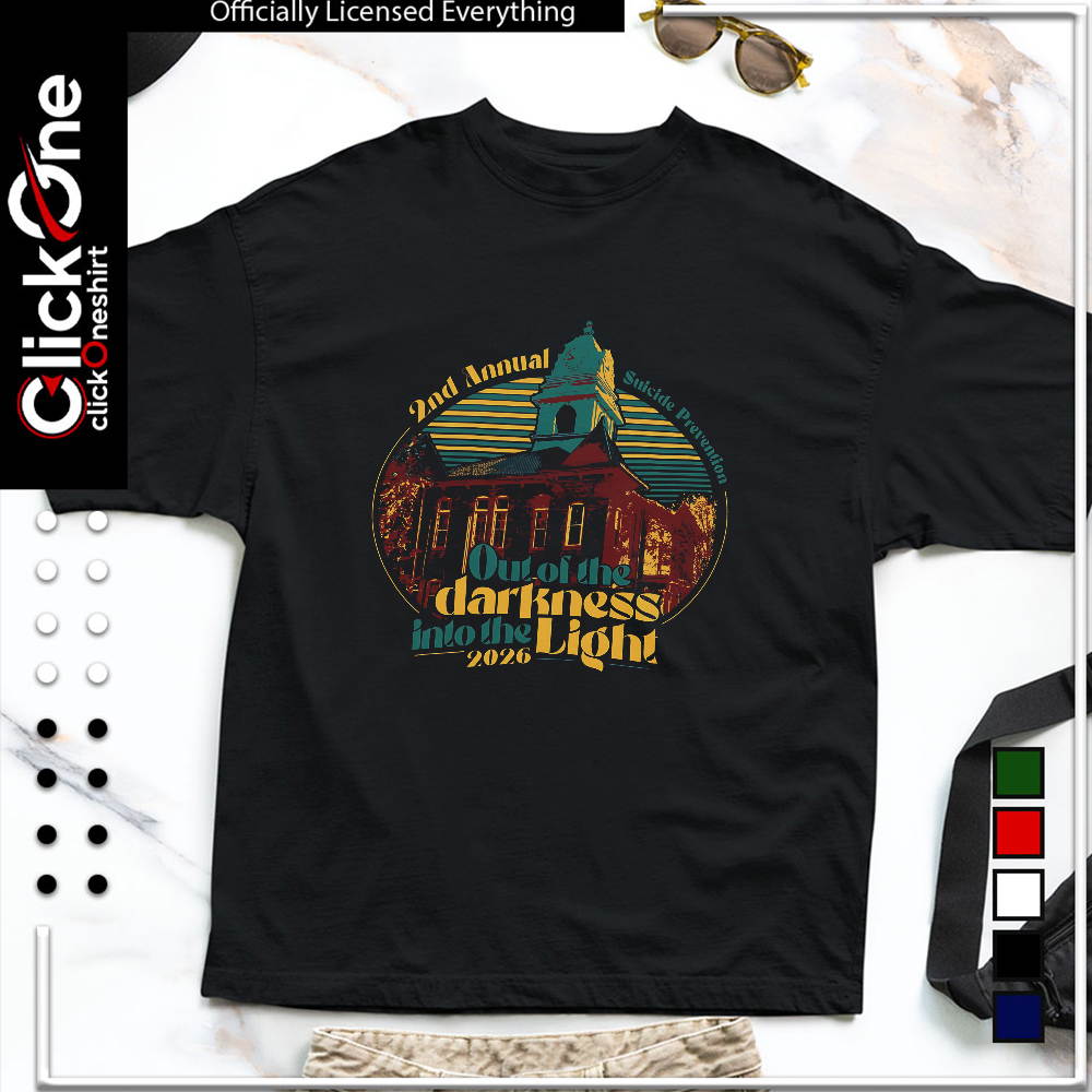 Out of the Darkness into the light 2026 shirt