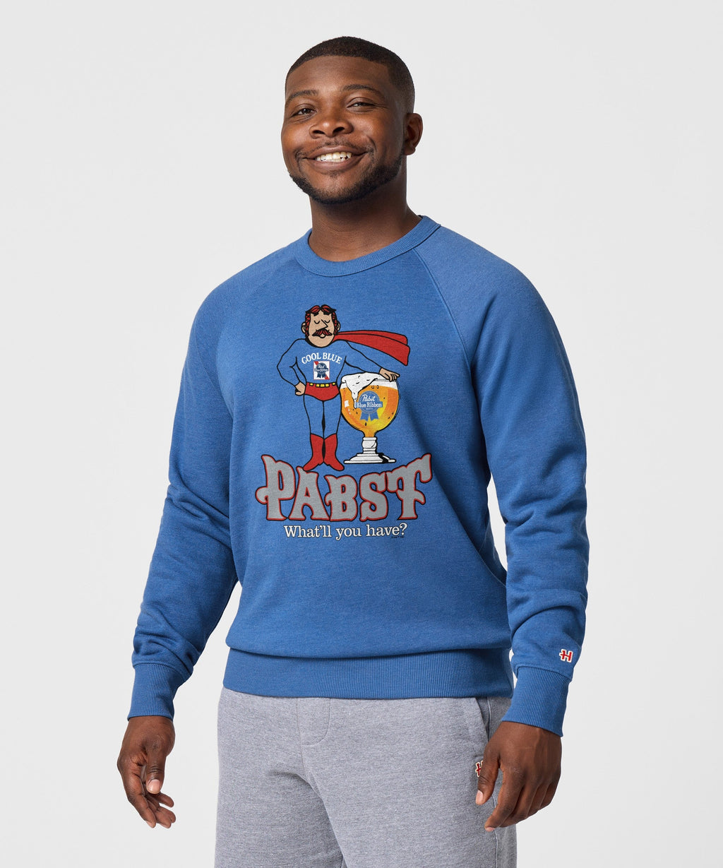 Pabst Cool Blue Crewneck