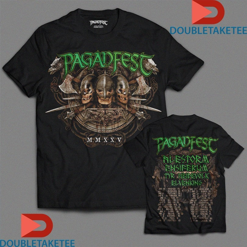 Paganfest Festival 2025 Tour Shirts