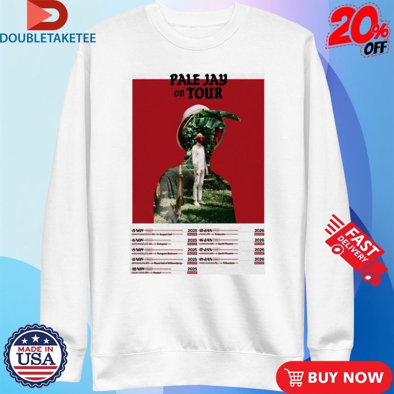 Pale Jay On Tour 2026 Dates Shirts