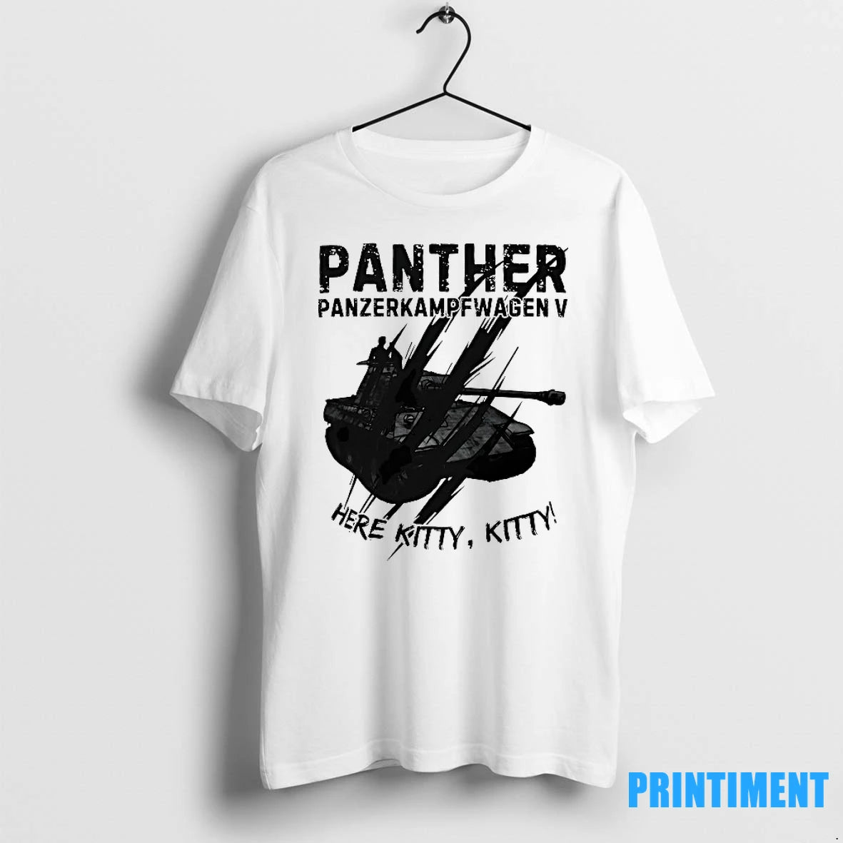 Panther Panzerkampfwagen V Here Kitty Kitty Tshirts Sweater