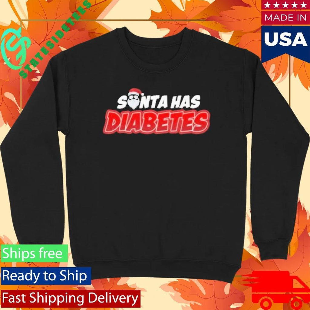 Papa Swolio Santa Has Diabetes Shirt