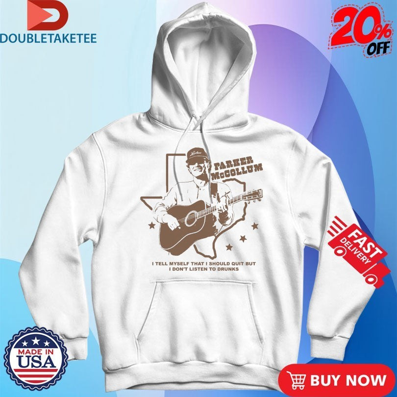 Parker Mccollum I Tell Myself That I Should Quit But I Don’t Listen To Drunks Guitar Texas Shirts
