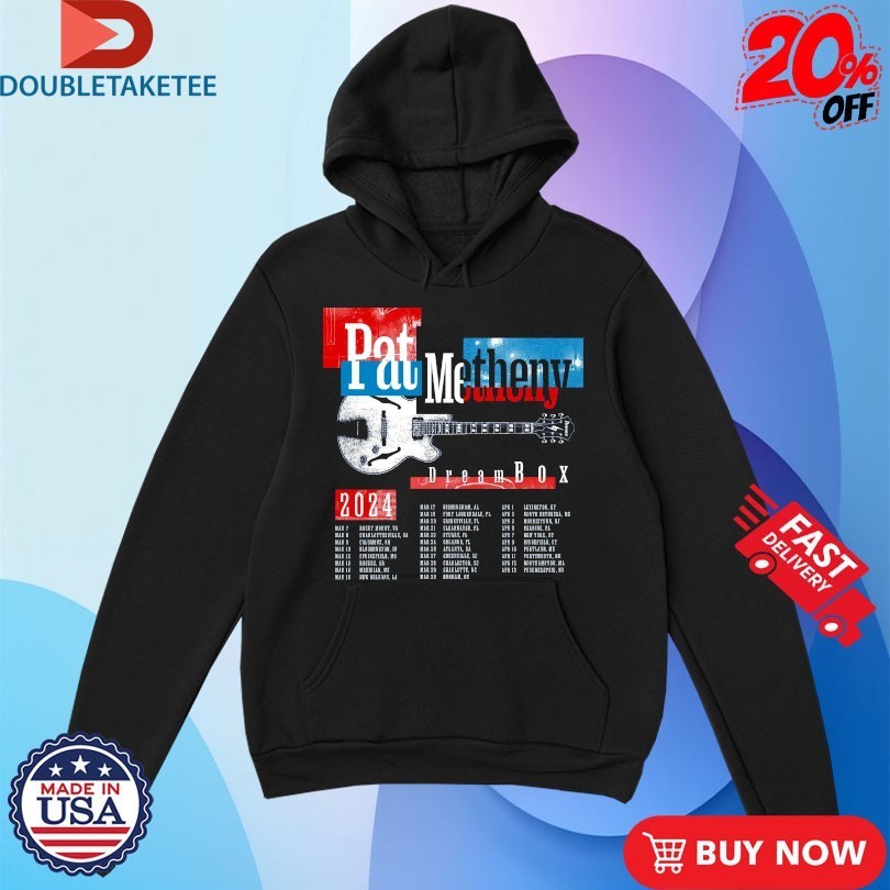 Pat Metheny Dreambox 2024 Tour Guitar Shirts