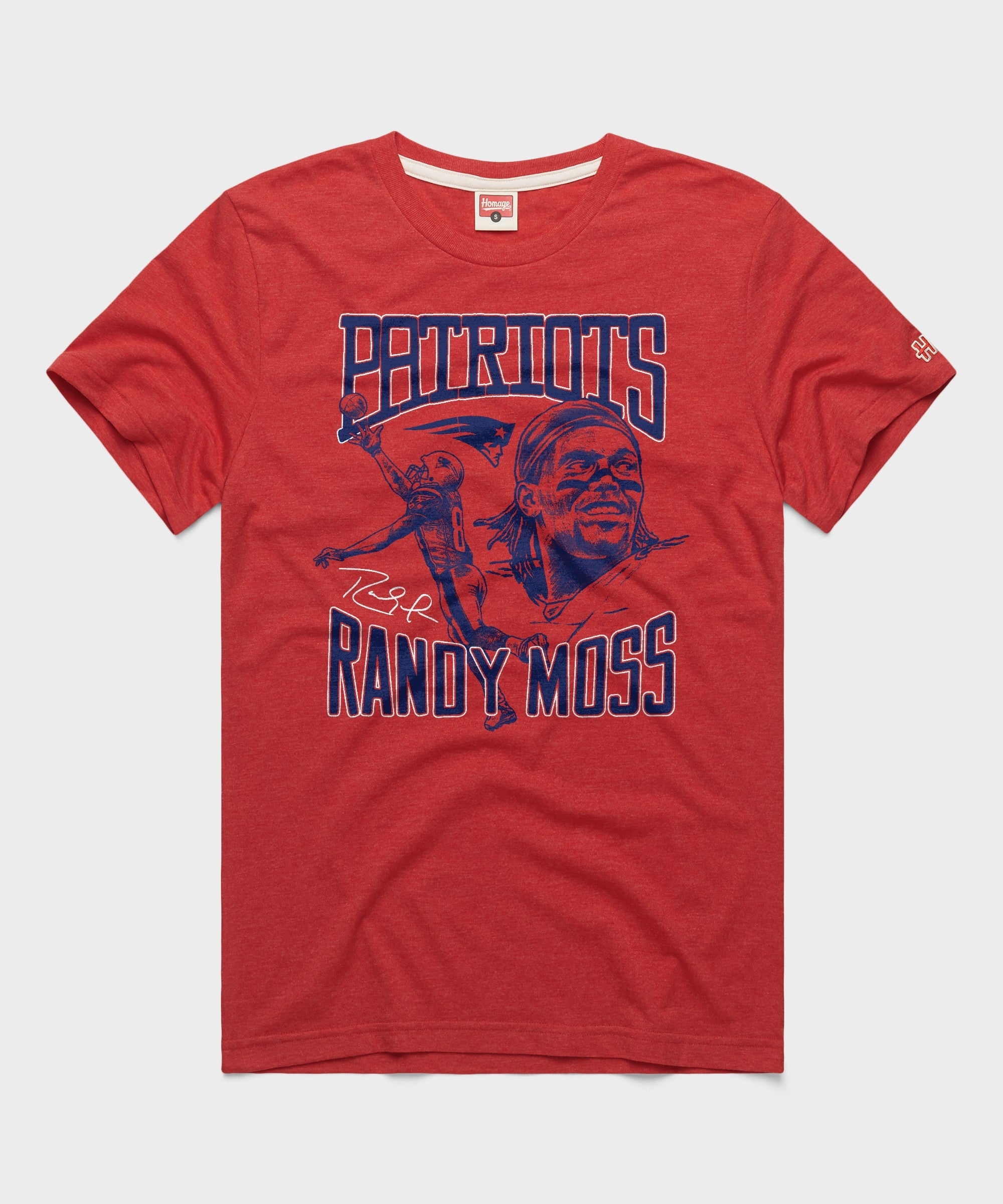 Patriots Randy Moss Signature