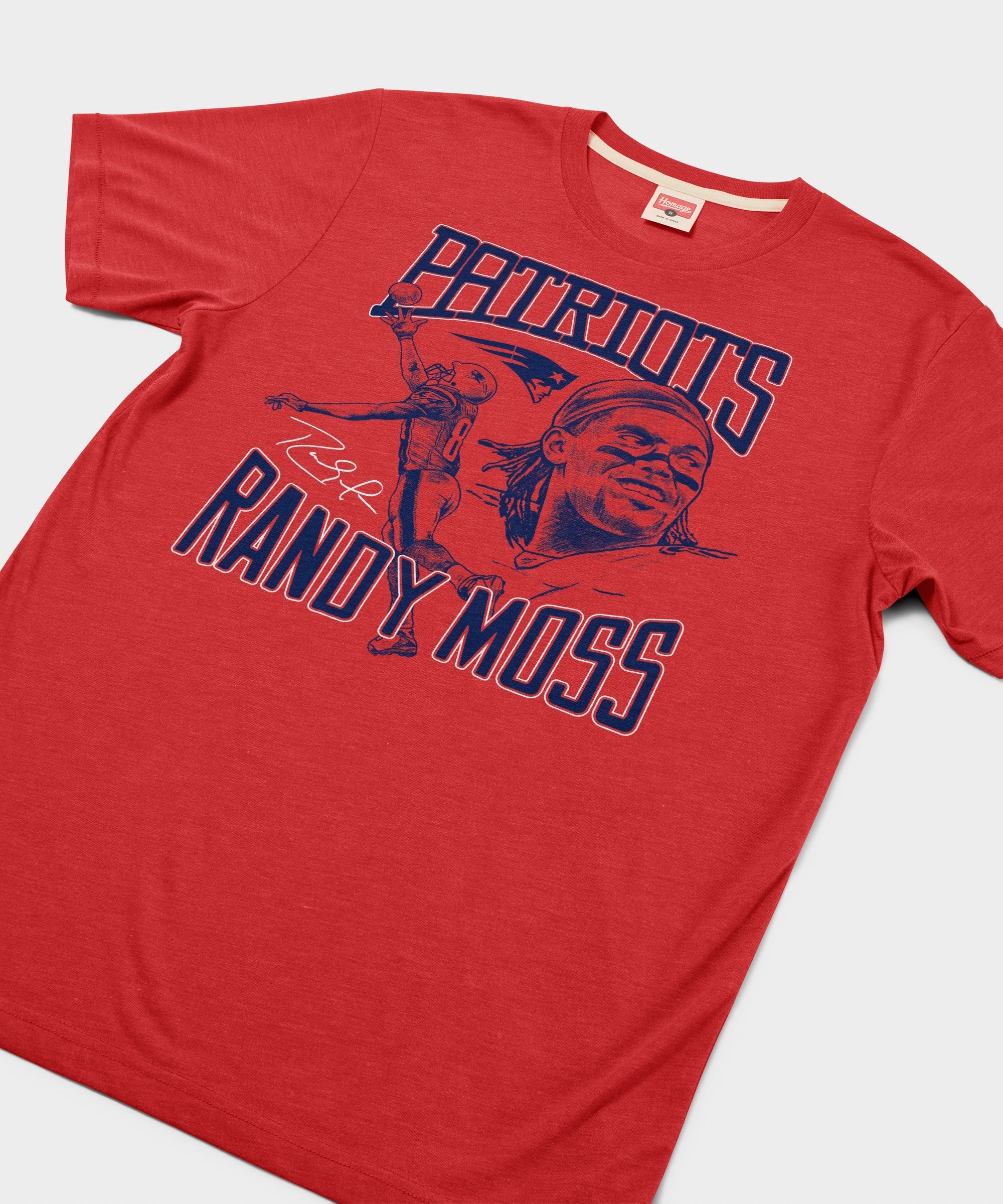 Patriots Randy Moss Signature