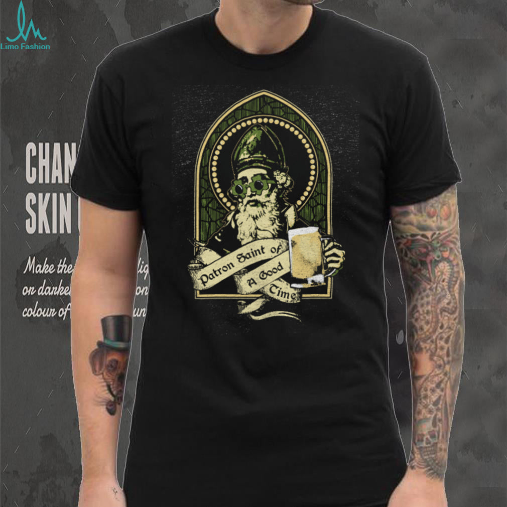 Patron Saint of a Good Time Beer Drinking St. Patrick’s Tee