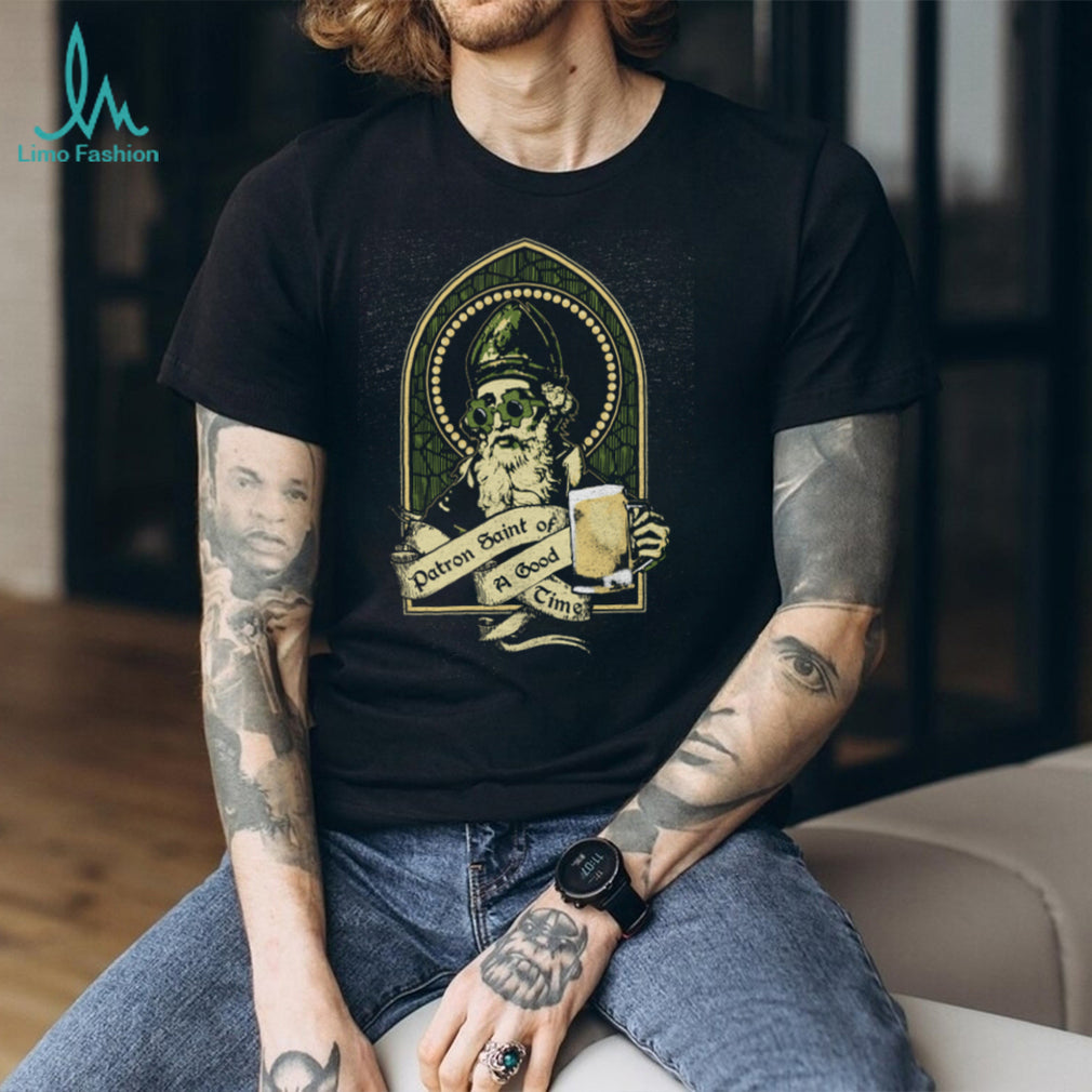 Patron Saint of a Good Time Beer Drinking St. Patrick’s Tee