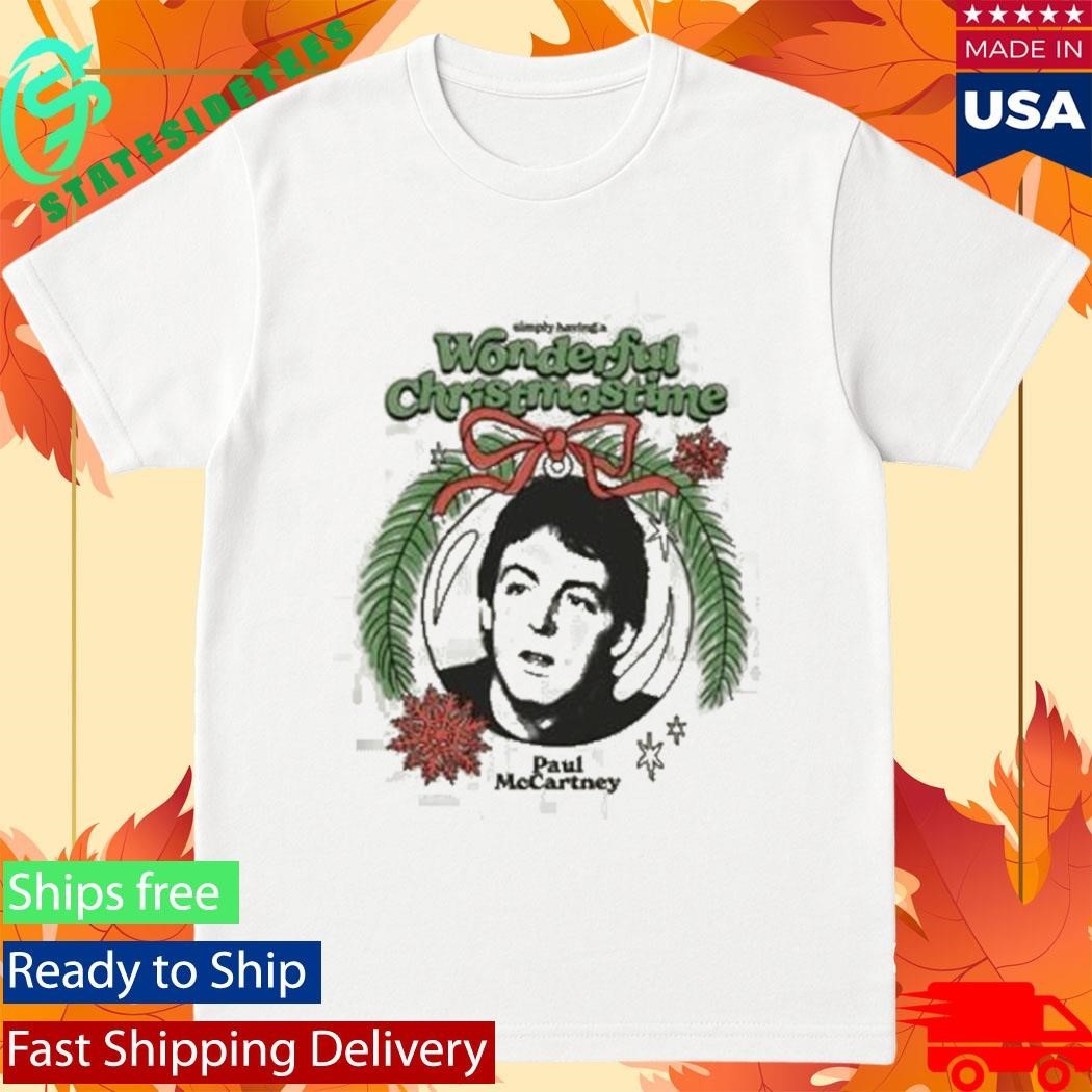 Paul Mccartney Wonderful Christmas Shirt