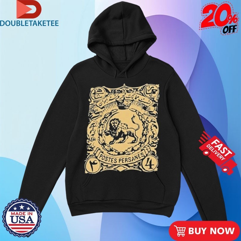 Persian Lion Stamp Iranian Heritage Shirts