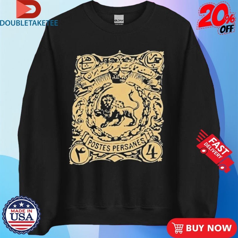 Persian Lion Stamp Iranian Heritage Shirts