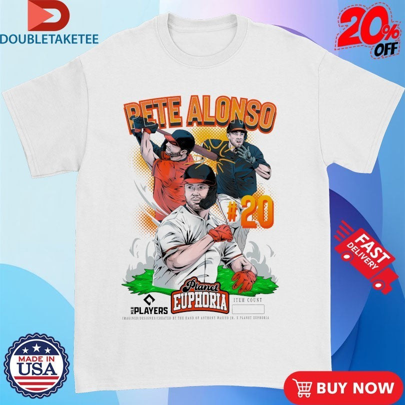 Pete Alonso #20 Planet Euphoria Shirts