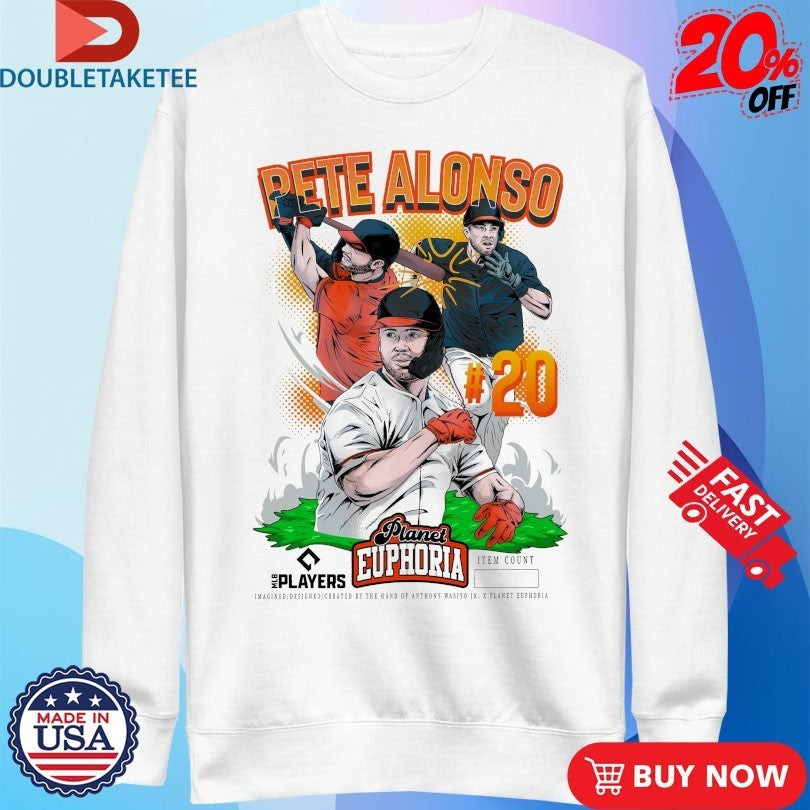 Pete Alonso #20 Planet Euphoria Shirts