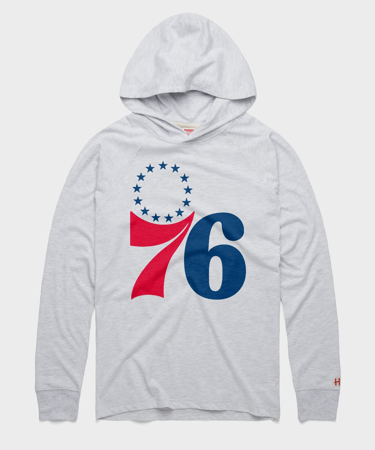 Philadelphia 76ers Logo Lightweight Hoodie