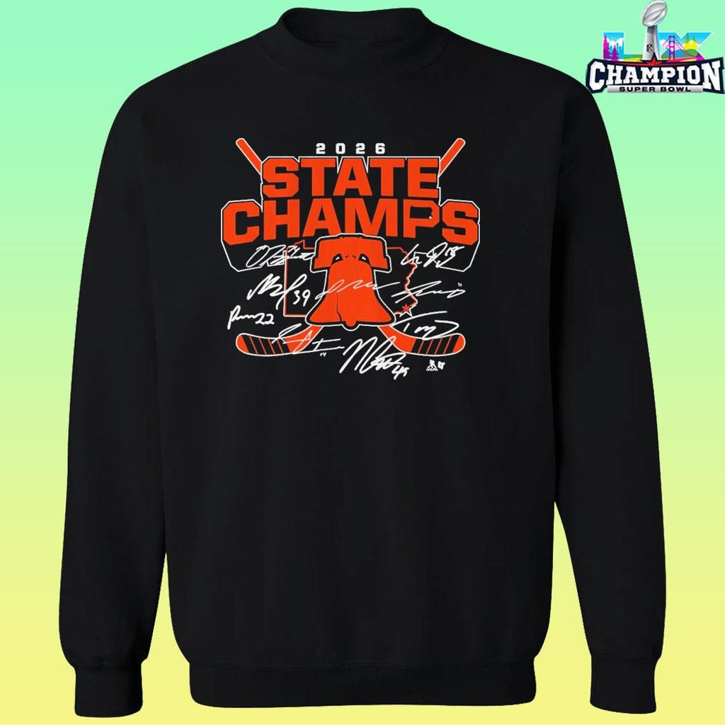 Philadelphia Hockey 2026 State Champs Shirt