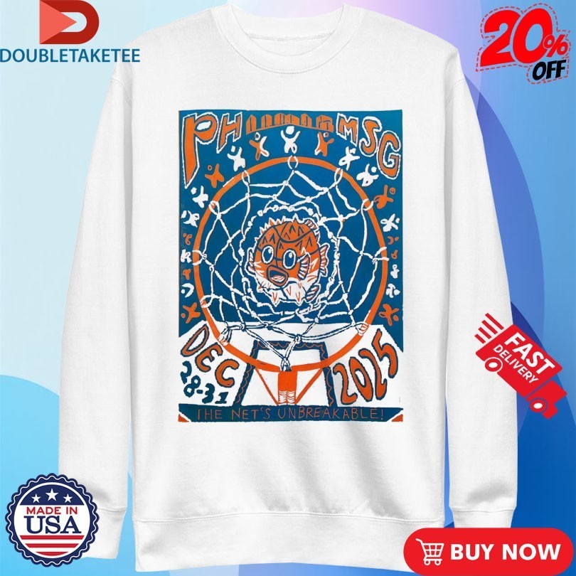 Phish Dec 28-30 2025 Madison Square Garden New York NY Shirts