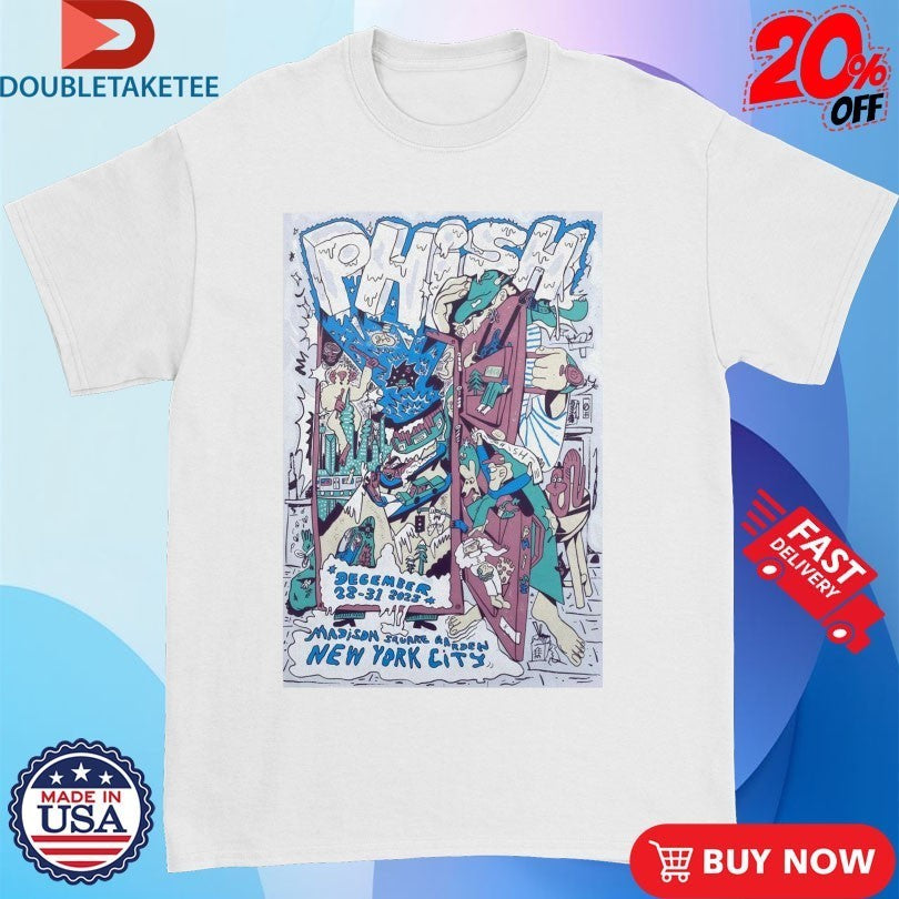 Phish NYE 12 28-12 31 2025 MSG New York Shirts