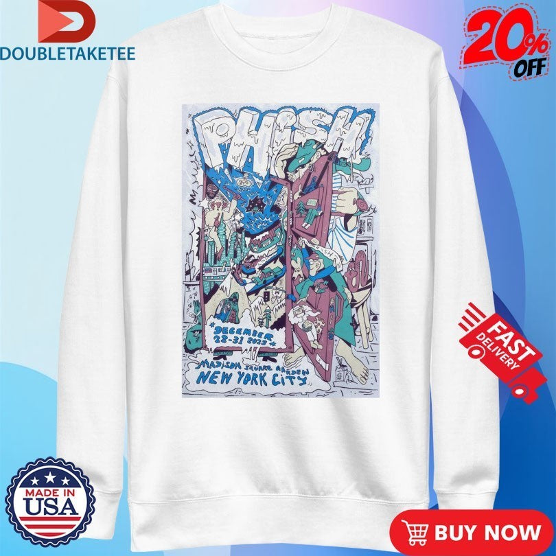 Phish NYE 12 28-12 31 2025 MSG New York Shirts