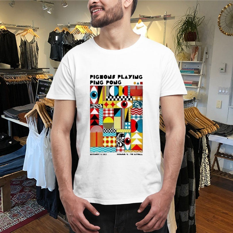 Pigeons Playing Ping Pong Richmond Virginia Event At The National On December 5-6 2025 Eyes Shirts